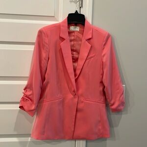 Z Supply Blazer - Sz XSmall - Coral/Melon color - excellent condition